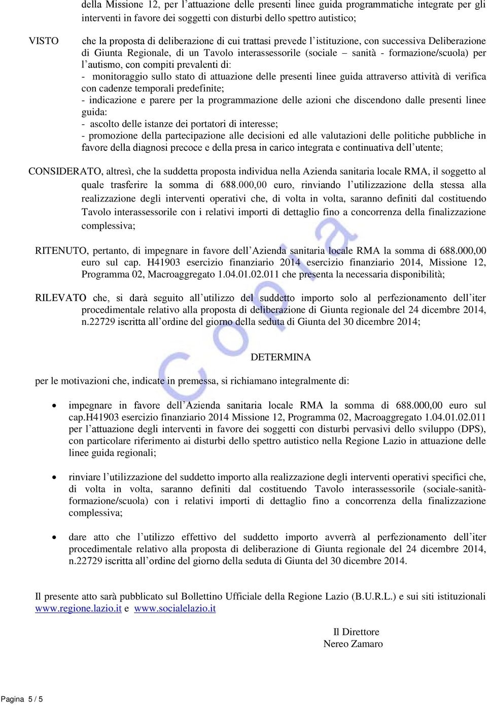 prevalenti di: - monitoraggio sullo stato di attuazione delle presenti linee guida attraverso attività di verifica con cadenze temporali predefinite; - indicazione e parere per la programmazione