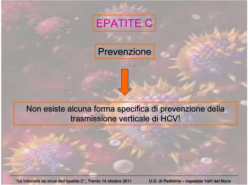 specifica di prevenzione