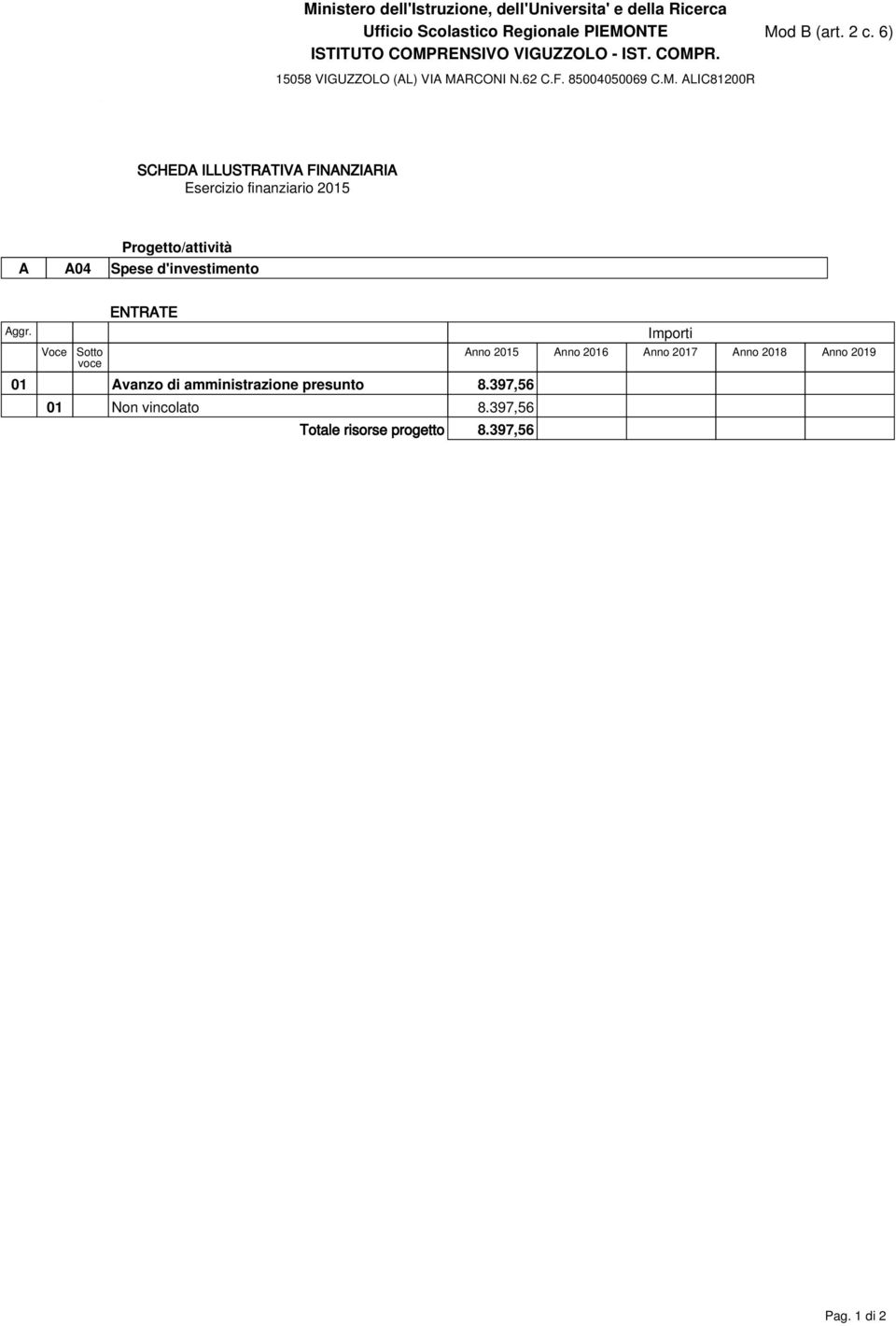 amministrazione presunto 8.