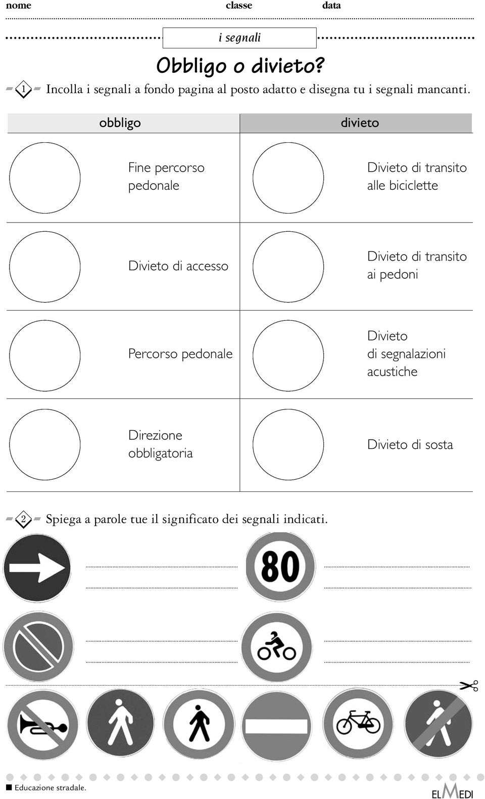 accesso Divieto di transito ai pedoni Percorso pedonale Divieto di segnalazioni acustiche