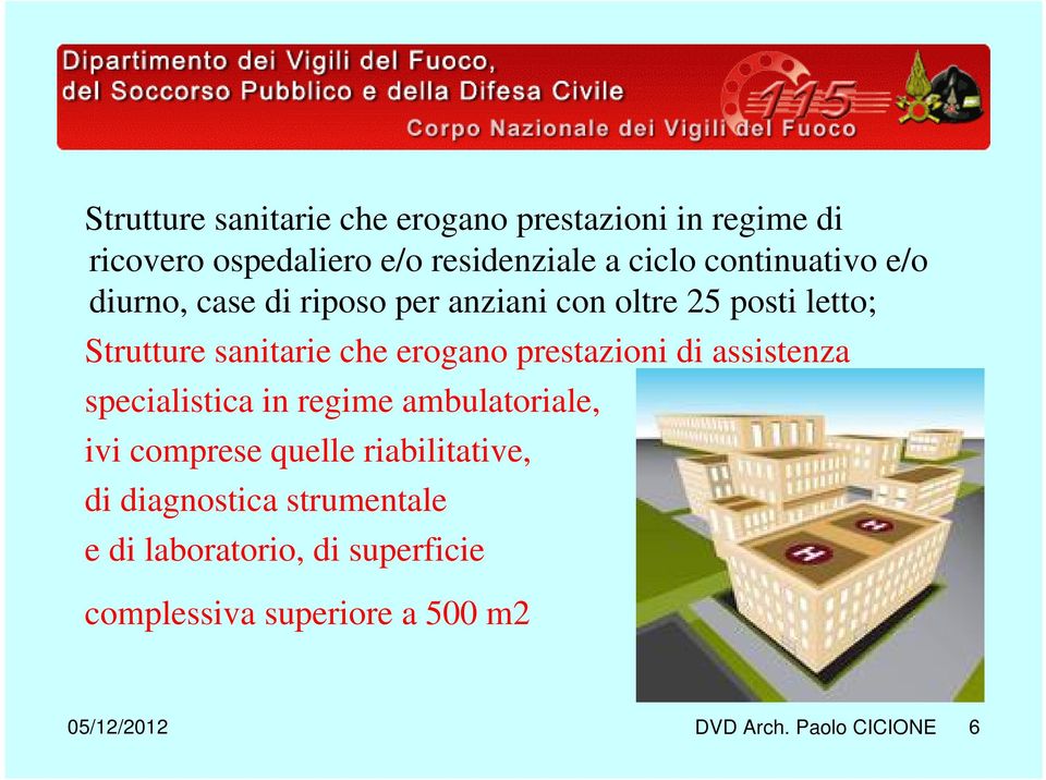 prestazioni di assistenza specialistica in regime ambulatoriale, ivi comprese quelle riabilitative, di