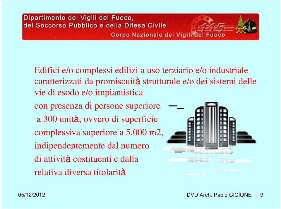 superiore a 300 unità, ovvero di superficie complessiva superiore a 5.