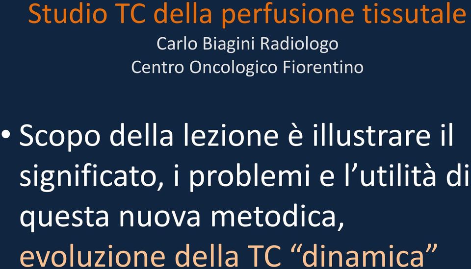 lezione è illustrare il significato, i problemi e l