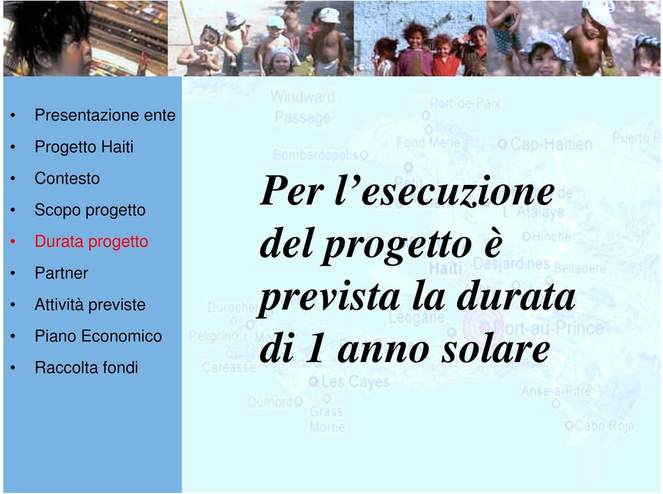 progetto è