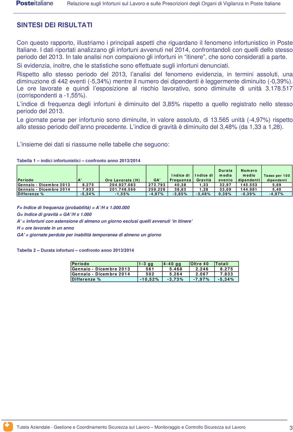 Si evidenzia, inoltre, che le statistiche sono effettuate sugli denunciati.