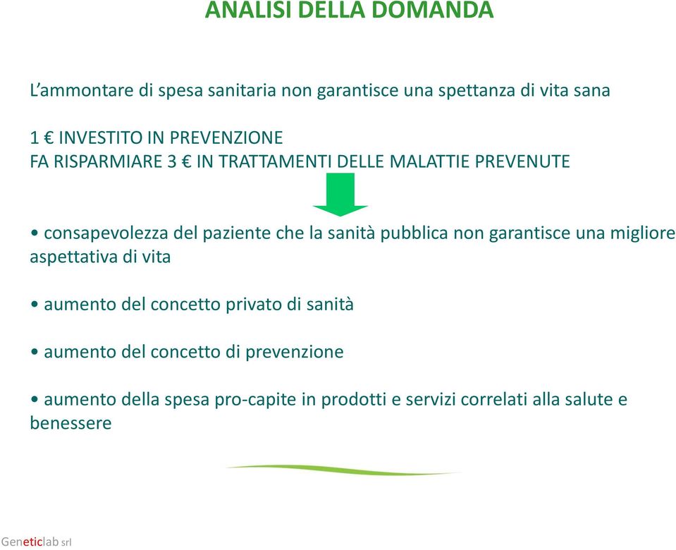 sanità pubblica non garantisce una migliore aspettativa di vita aumento del concetto privato di sanità