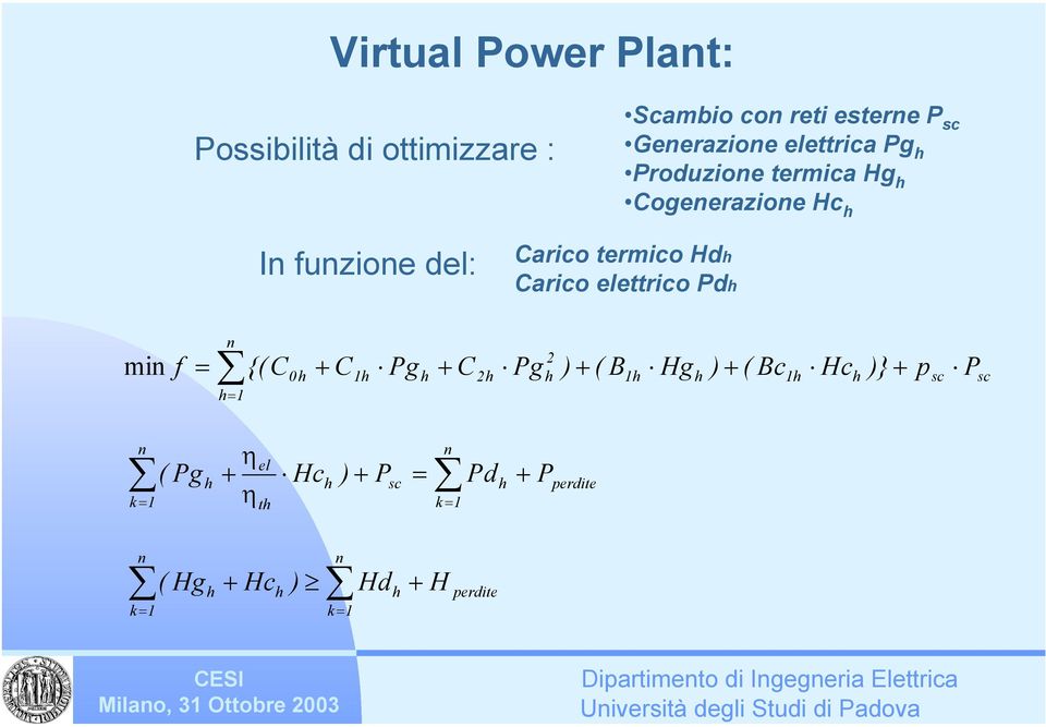 Pdh min f n = {( C h= 1 2 0h + C1h Pg h + C2h Pg h ) + ( B1h Hg h ) + ( Bc1h Hch )} + psc Psc η ( Pd