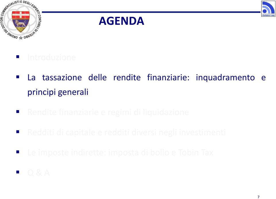 di liquidazione Redditi di capitale e redditi diversi negli