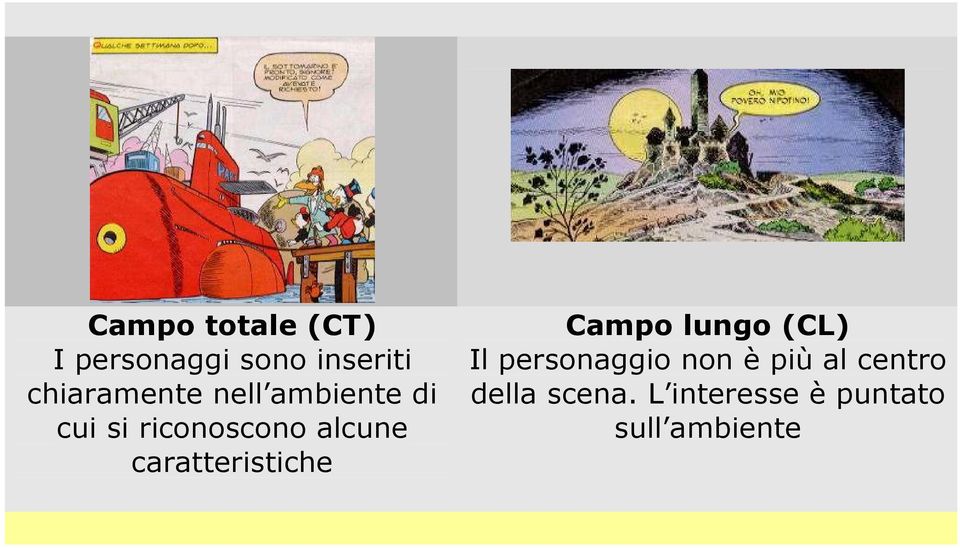 alcune caratteristiche Campo lungo (CL) Il