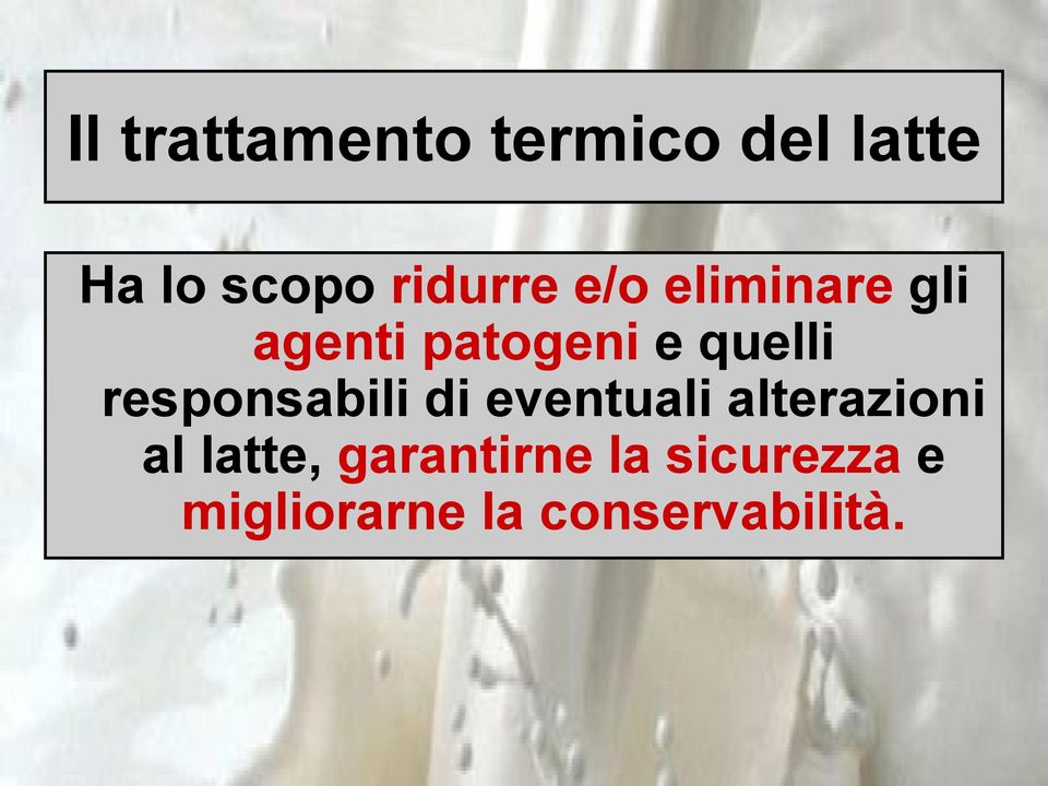 quelli responsabili di eventuali alterazioni al