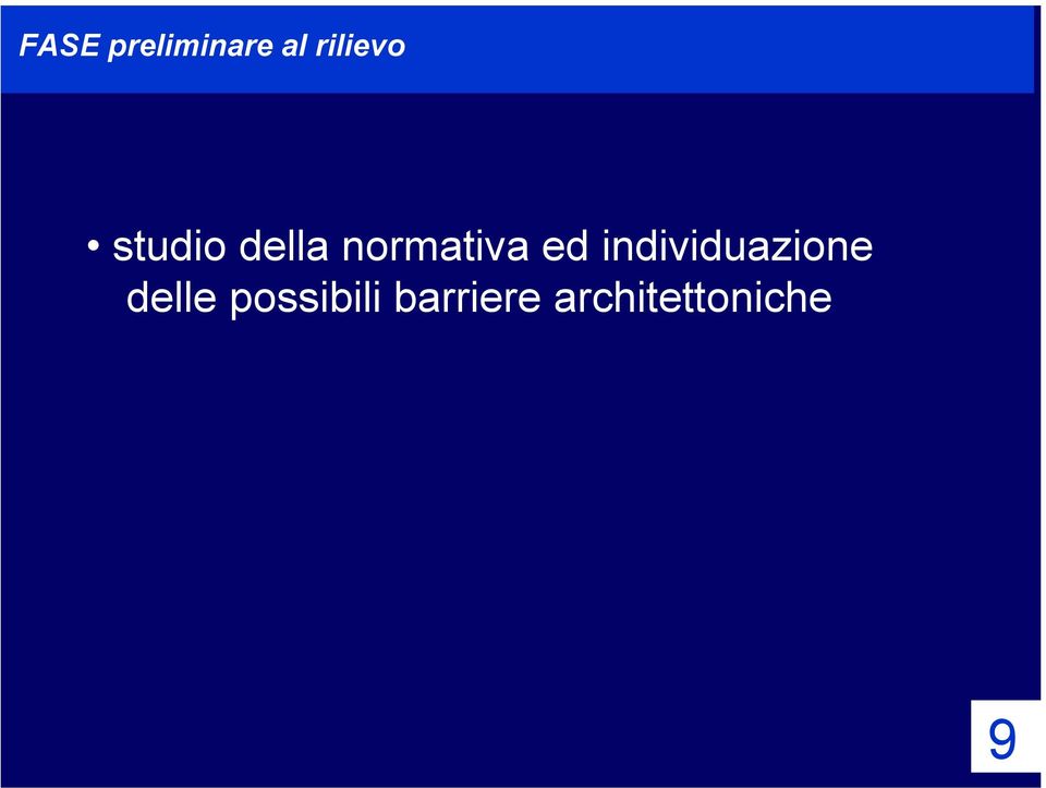 individuazione delle