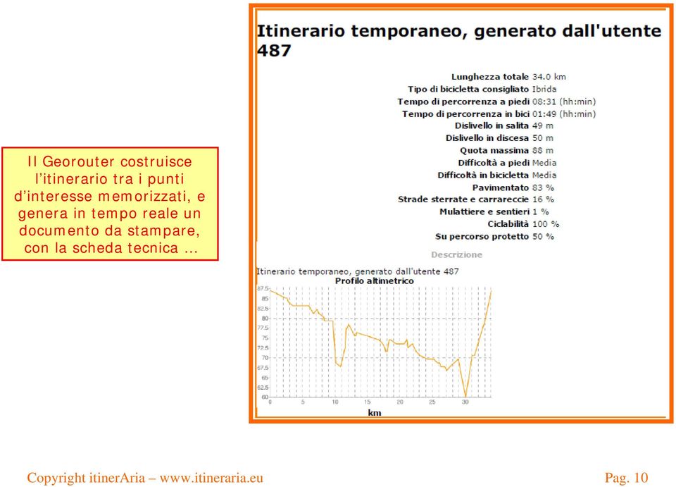 tempo reale un documento da stampare, con la