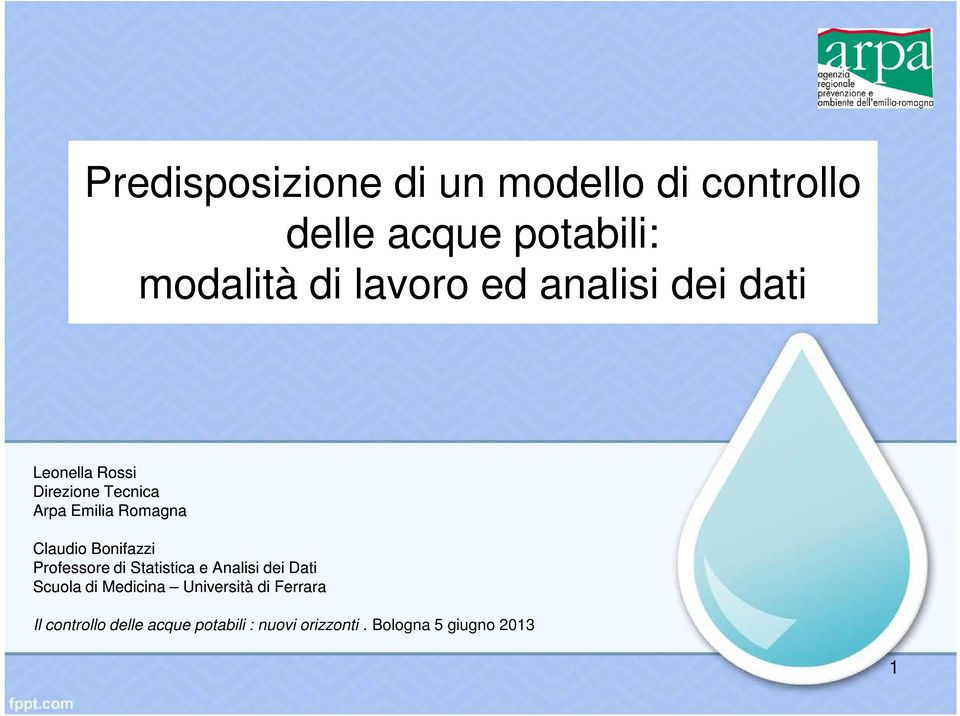 Bonifazzi Professore di Statistica e Analisi dei Dati Scuola di Medicina Università