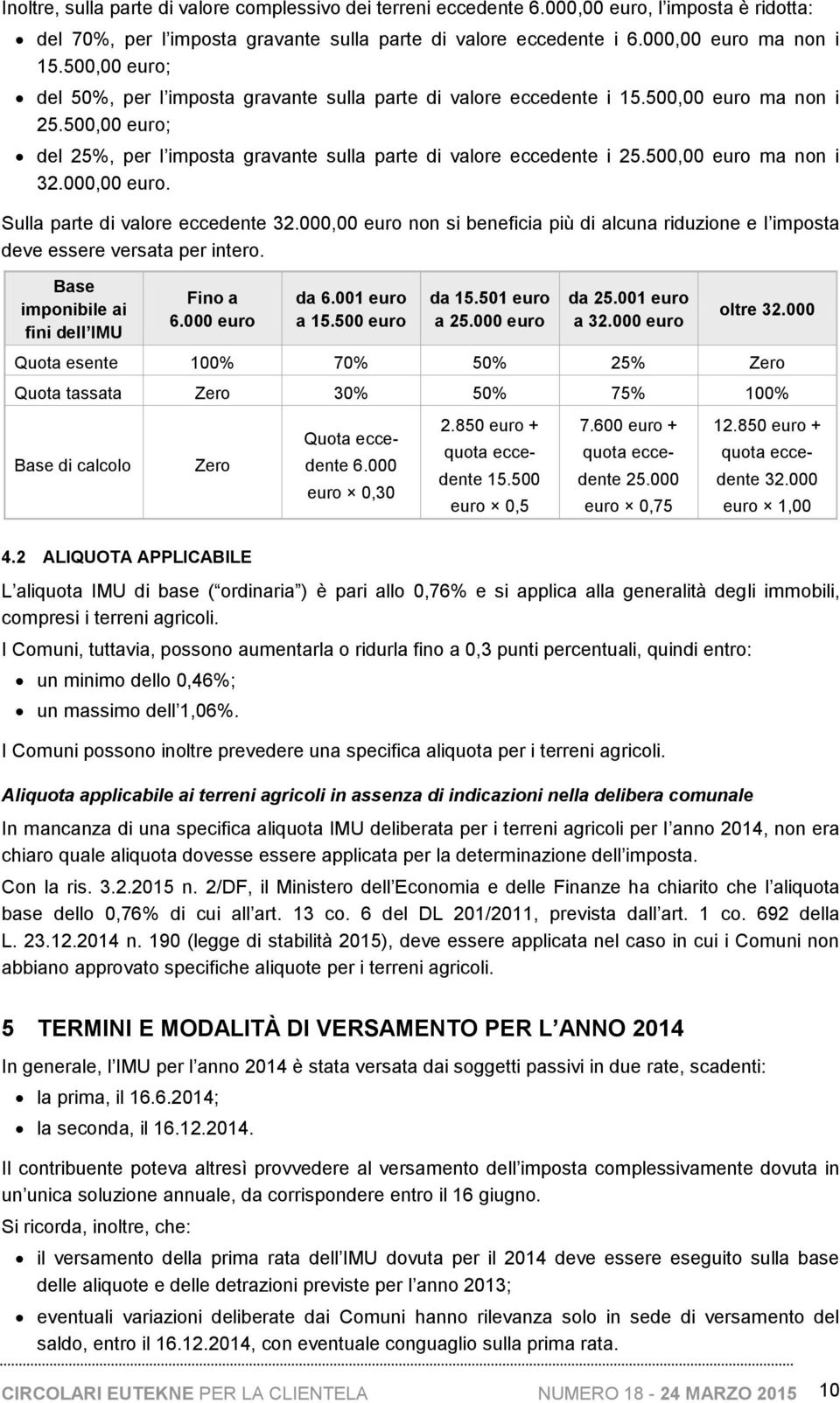 500,00 euro ma non i 32.000,00 euro. Sulla parte di valore eccedente 32.000,00 euro non si beneficia più di alcuna riduzione e l imposta deve essere versata per intero.