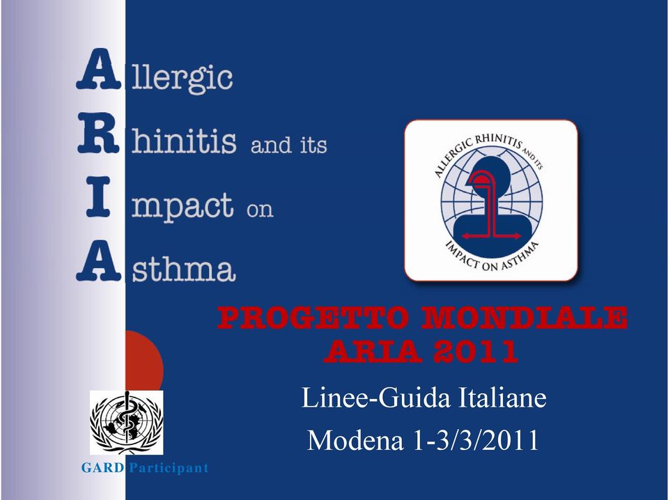 ARIA 2011 Linee-Guida