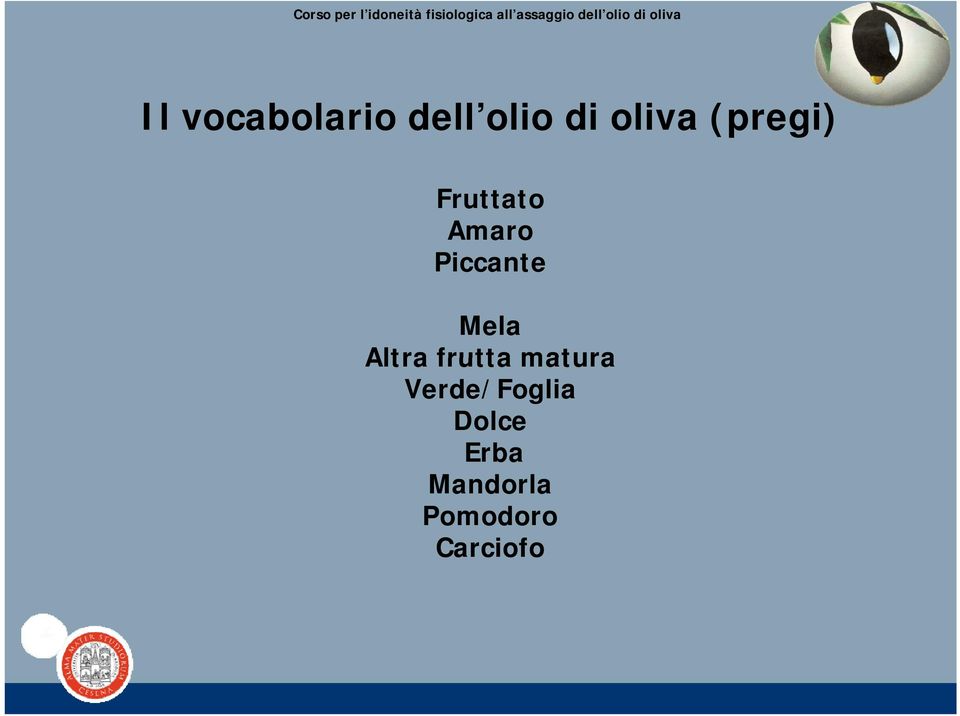 (pregi) Fruttato Amaro Piccante Mela Altra frutta