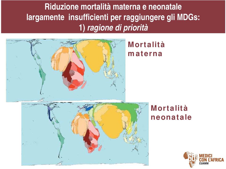 per raggiungere gli MDGs: 1) ragione