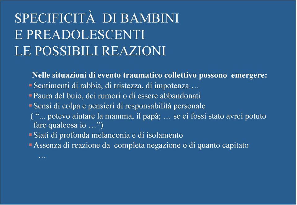 colpa e pensieri di responsabilità personale (.