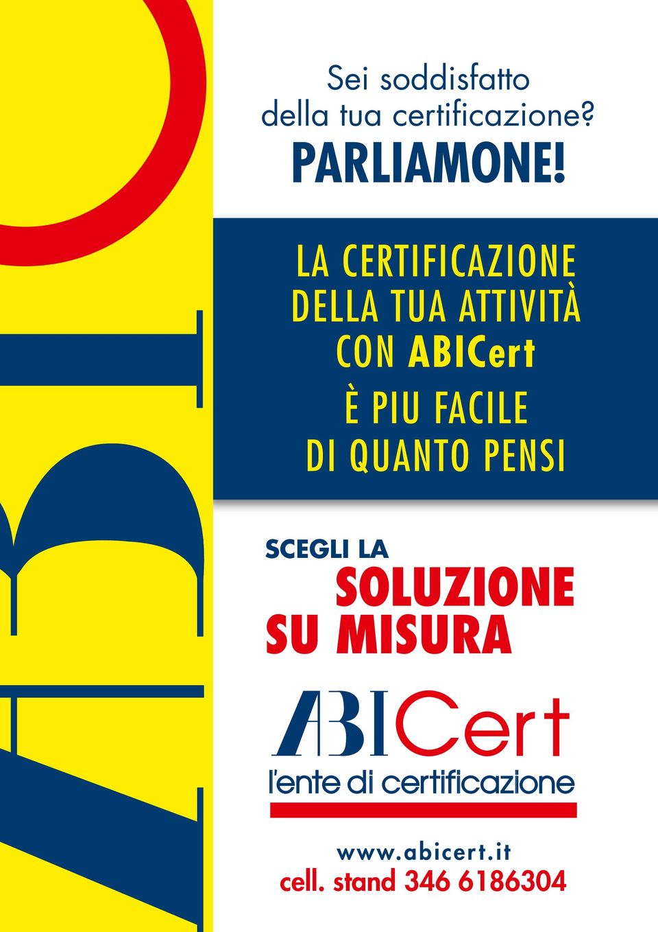 la certificazione della tua attività con abicert