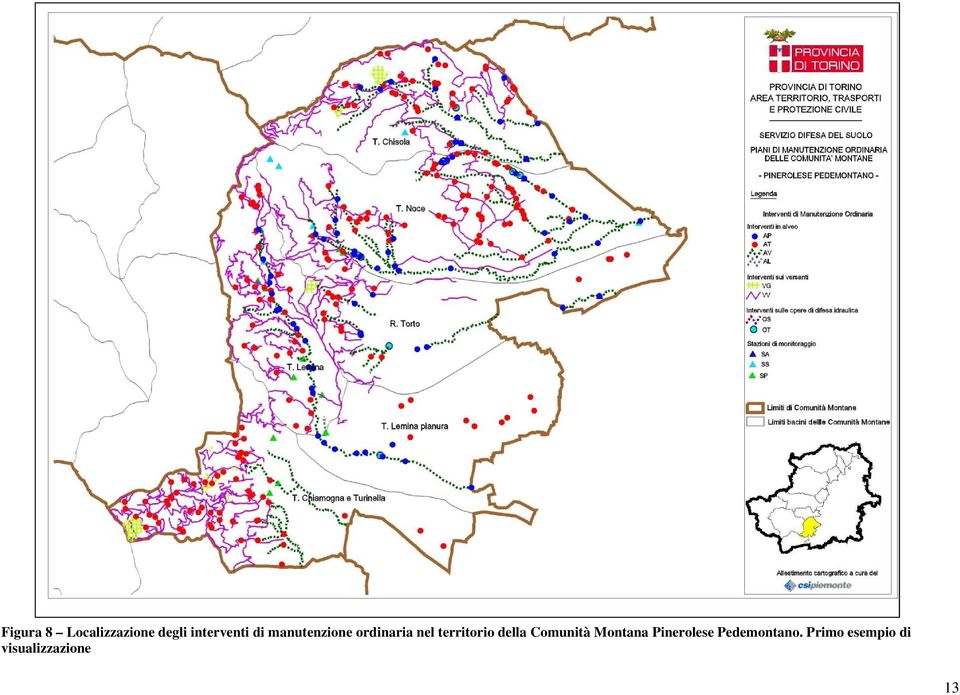 della Comunità Montana Pinerolese