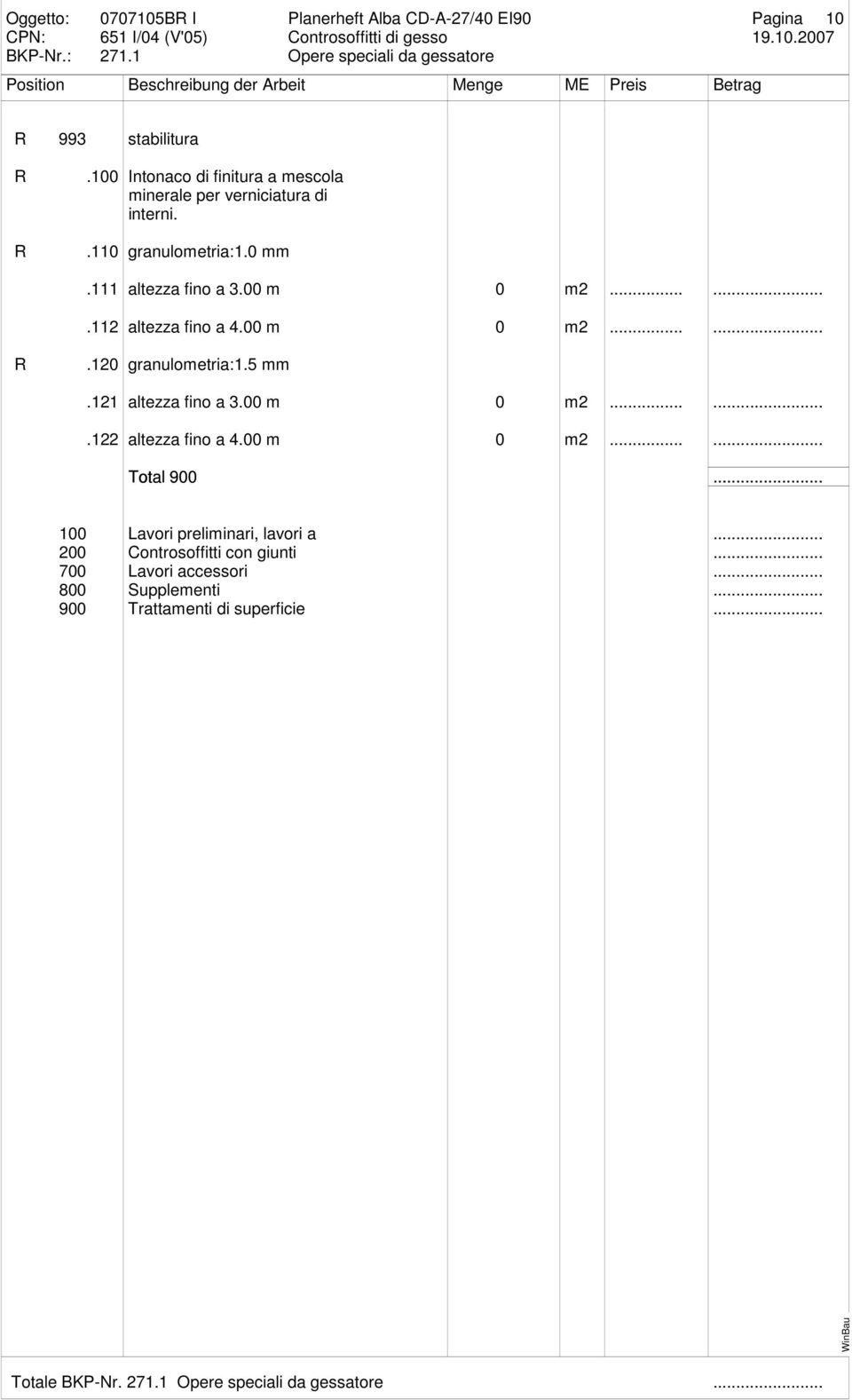 ...112 altezza fino a 4.00 m 0 m2.