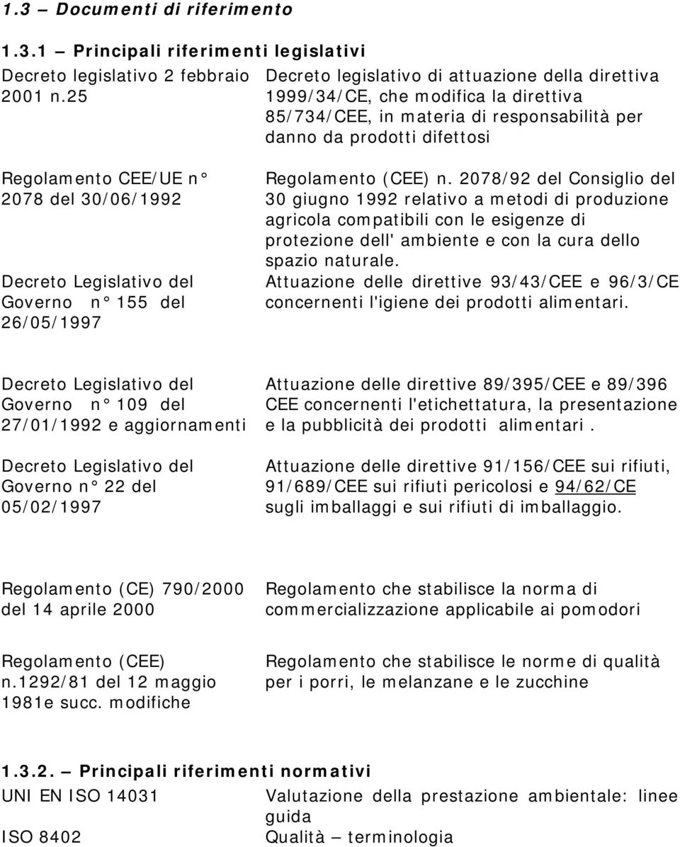 Lgislativo dl Govrno n 155 dl 26/05/1997 Rgolamnto (CEE) n.