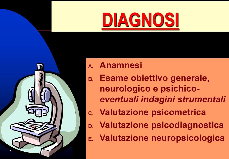 psichicoeventuali indagini strumentali C.