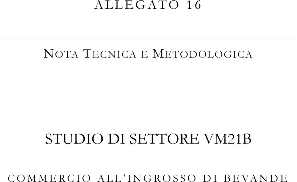 SETTORE VM21B COMMERCIO