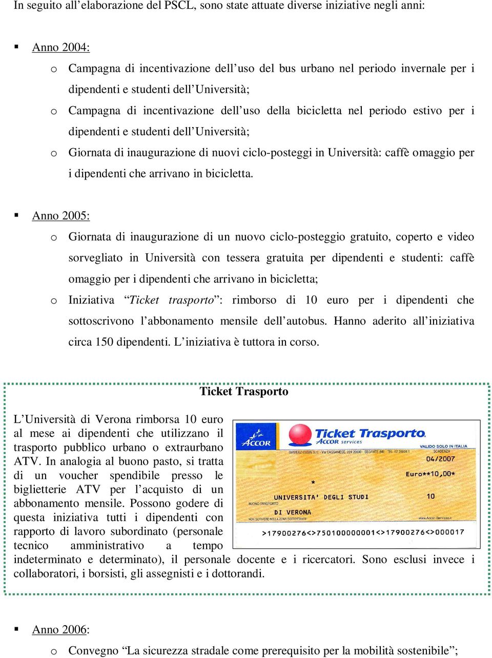 Università: caffè omaggio per i dipendenti che arrivano in bicicletta.