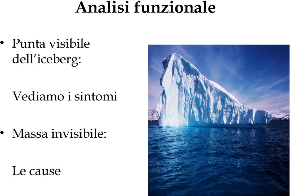 funzionale Vediamo i