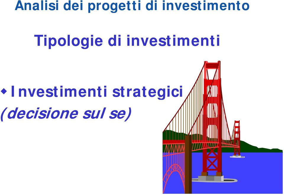 di investimenti