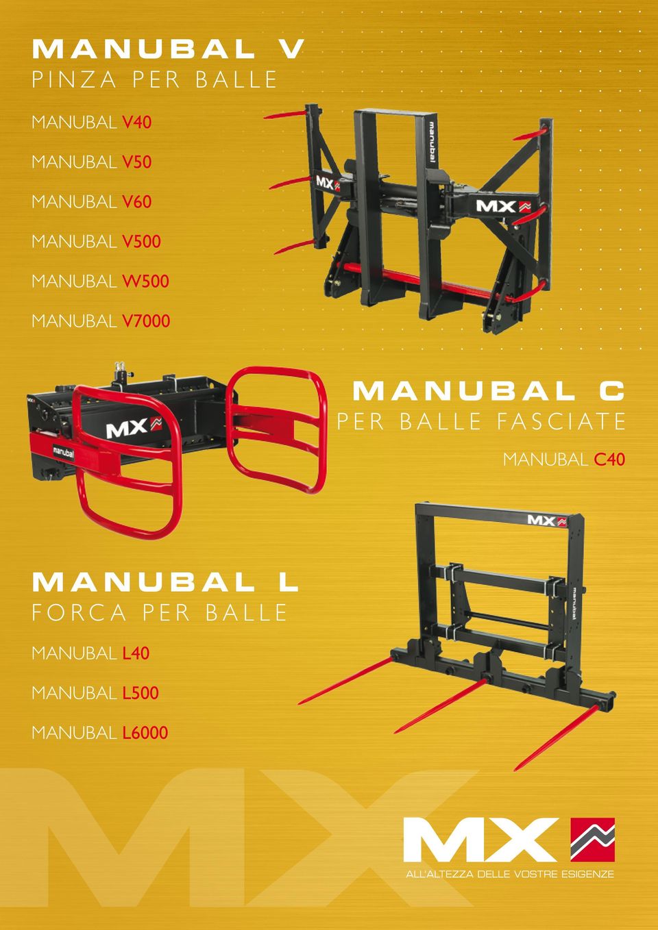 e fa s c i a t e MANUBAL C40 MANUBAL l F o r c a p e r ball e