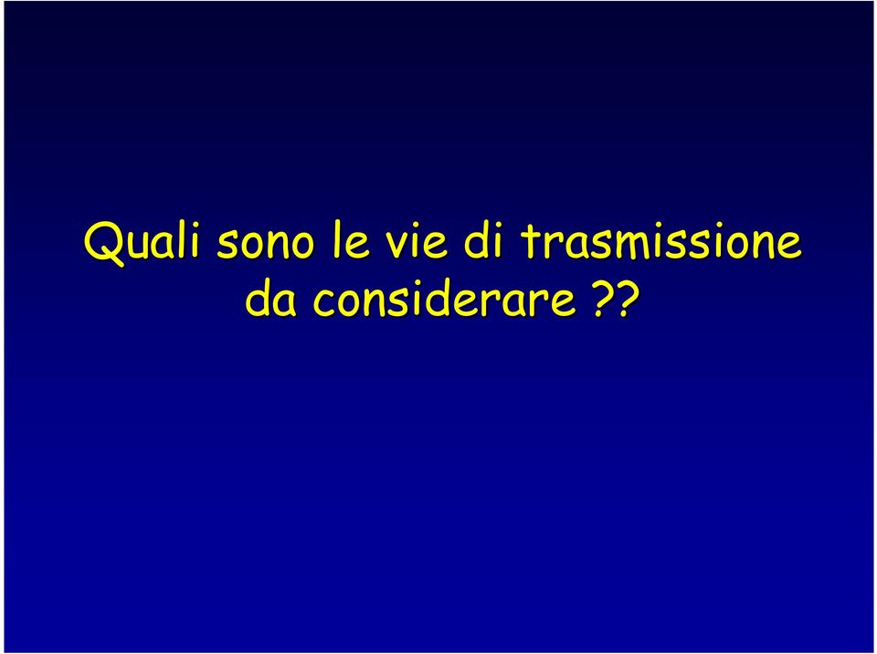 trasmissione