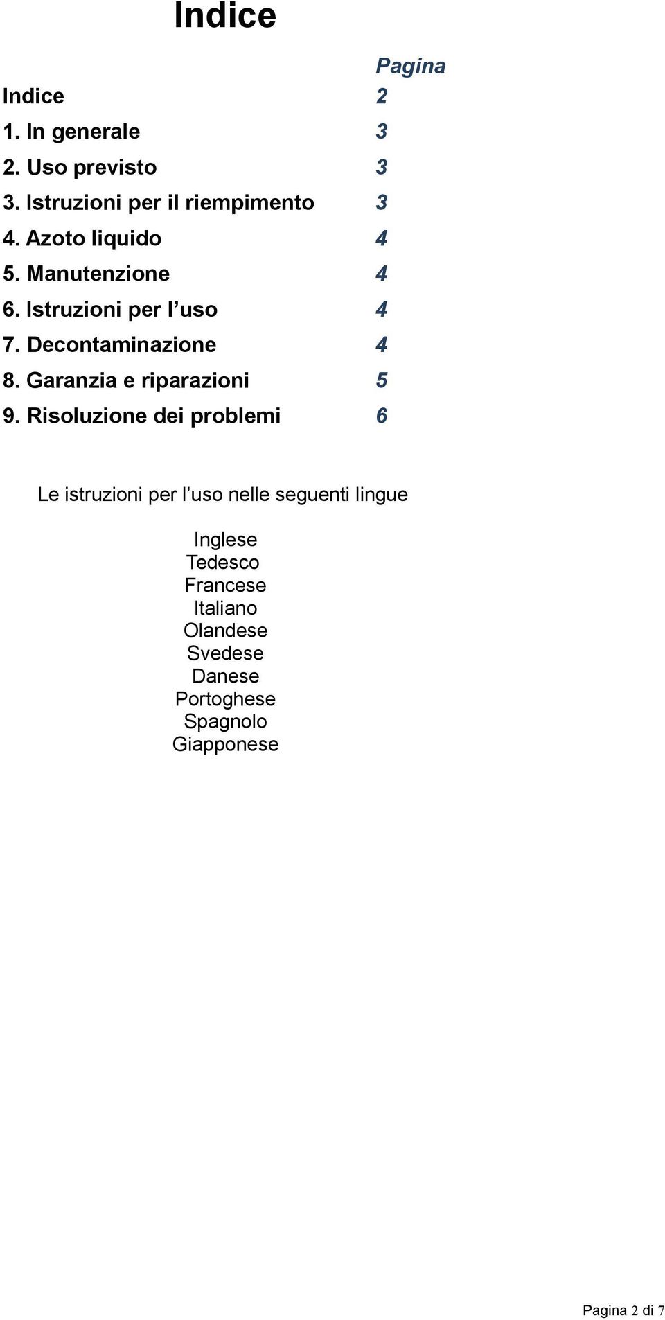 Garanzia e riparazioni 5 9.