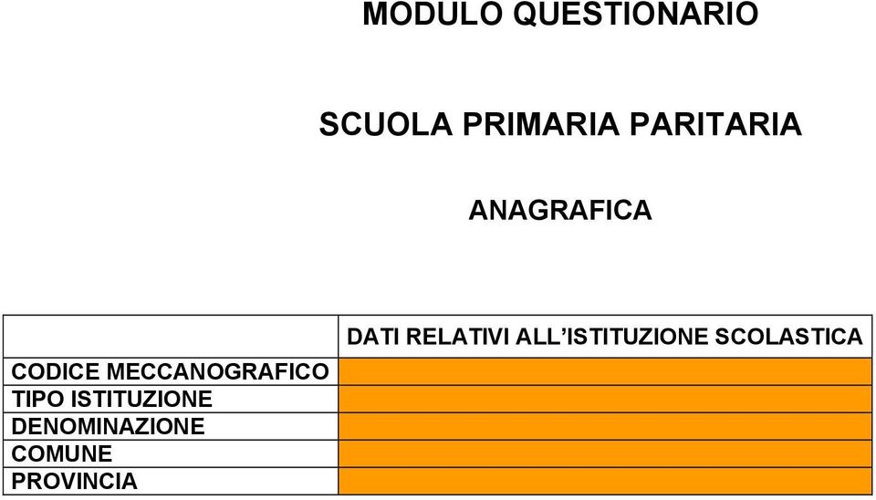 MECCANOGRAFICO TIPO ISTITUZIONE