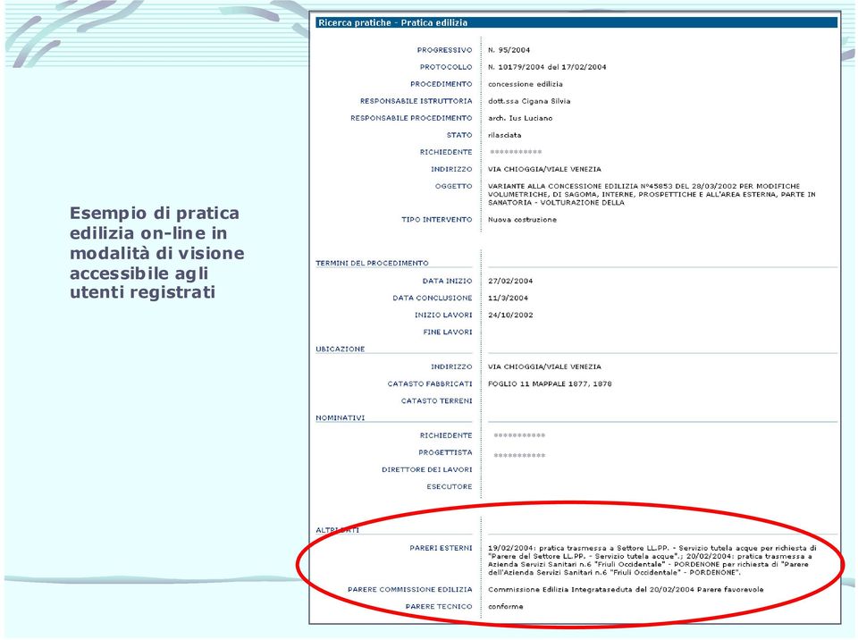 visione accessibile agli utenti