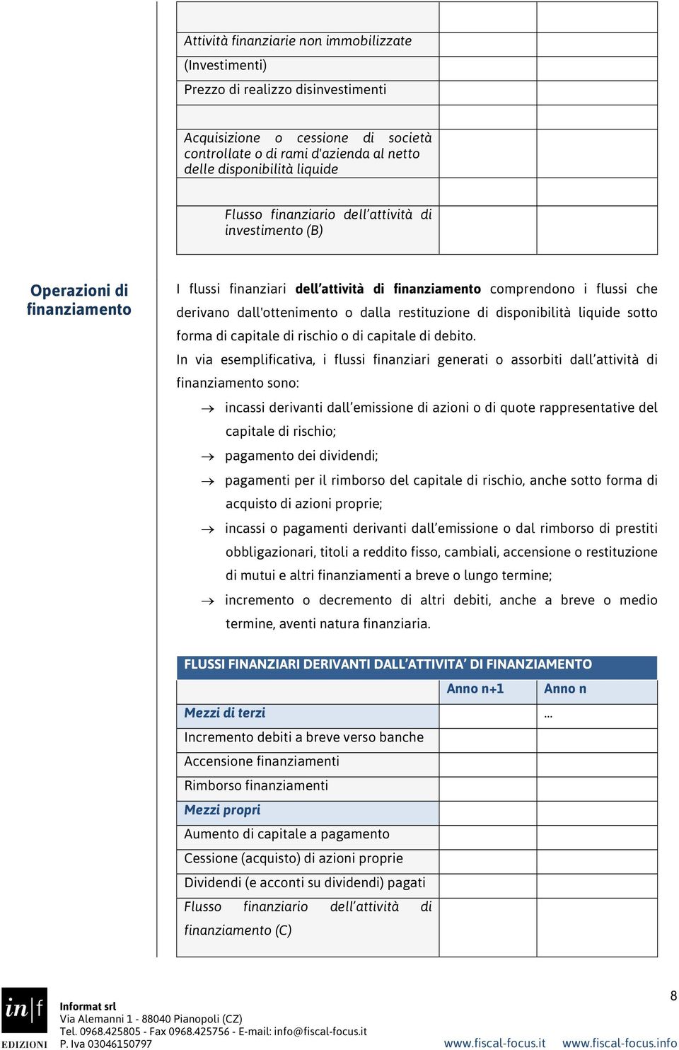 disponibilità liquide sotto forma di capitale di rischio o di capitale di debito.