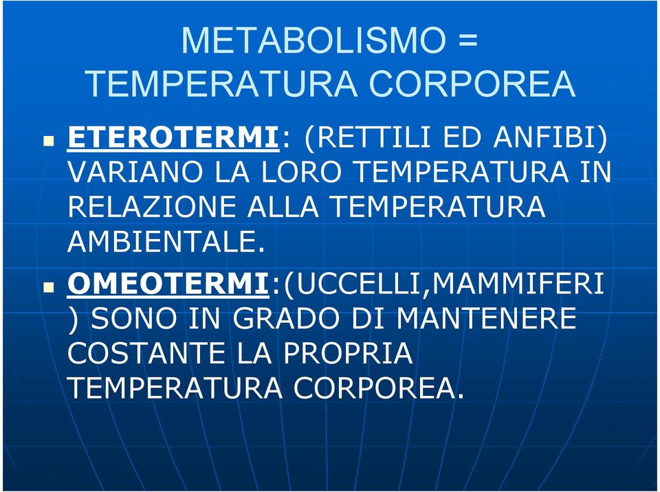 TEMPERATURA AMBIENTALE.