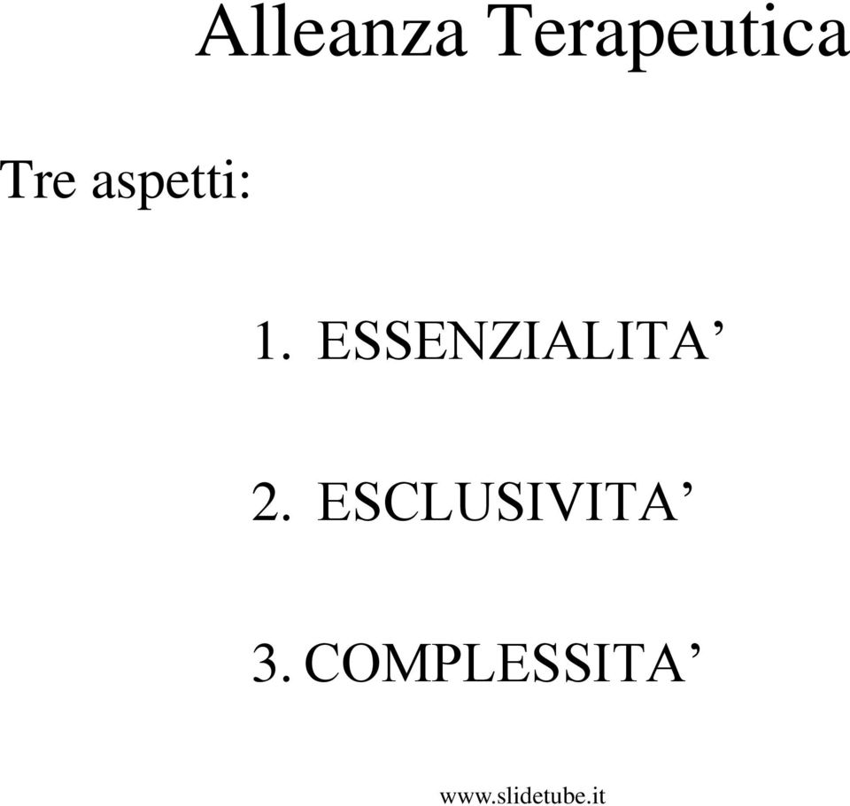 aspetti: 1.