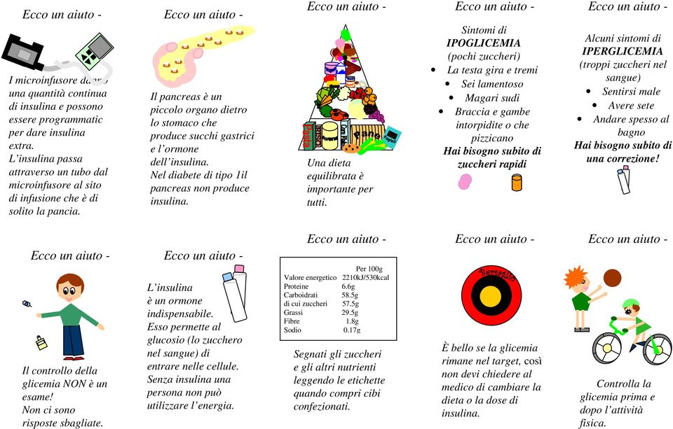 Il pancreas è un piccolo organo dietro lo stomaco che produce succhi gastrici e l ormone dell insulina. Nel diabete di tipo 1il pancreas non produce insulina.