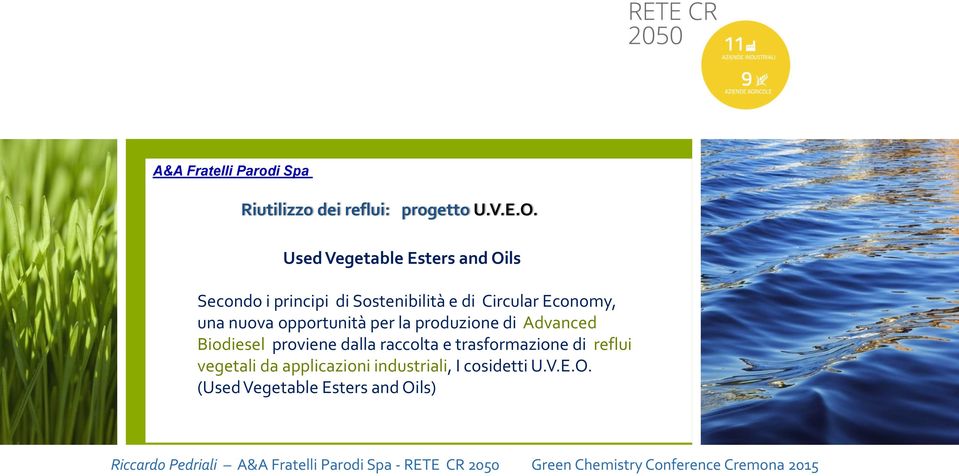 una nuova opportunità per la produzione di Advanced Biodiesel proviene dalla raccolta e