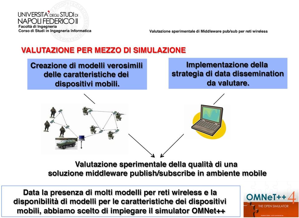 soluzione middleware publish/subscribe in ambiente mobile!