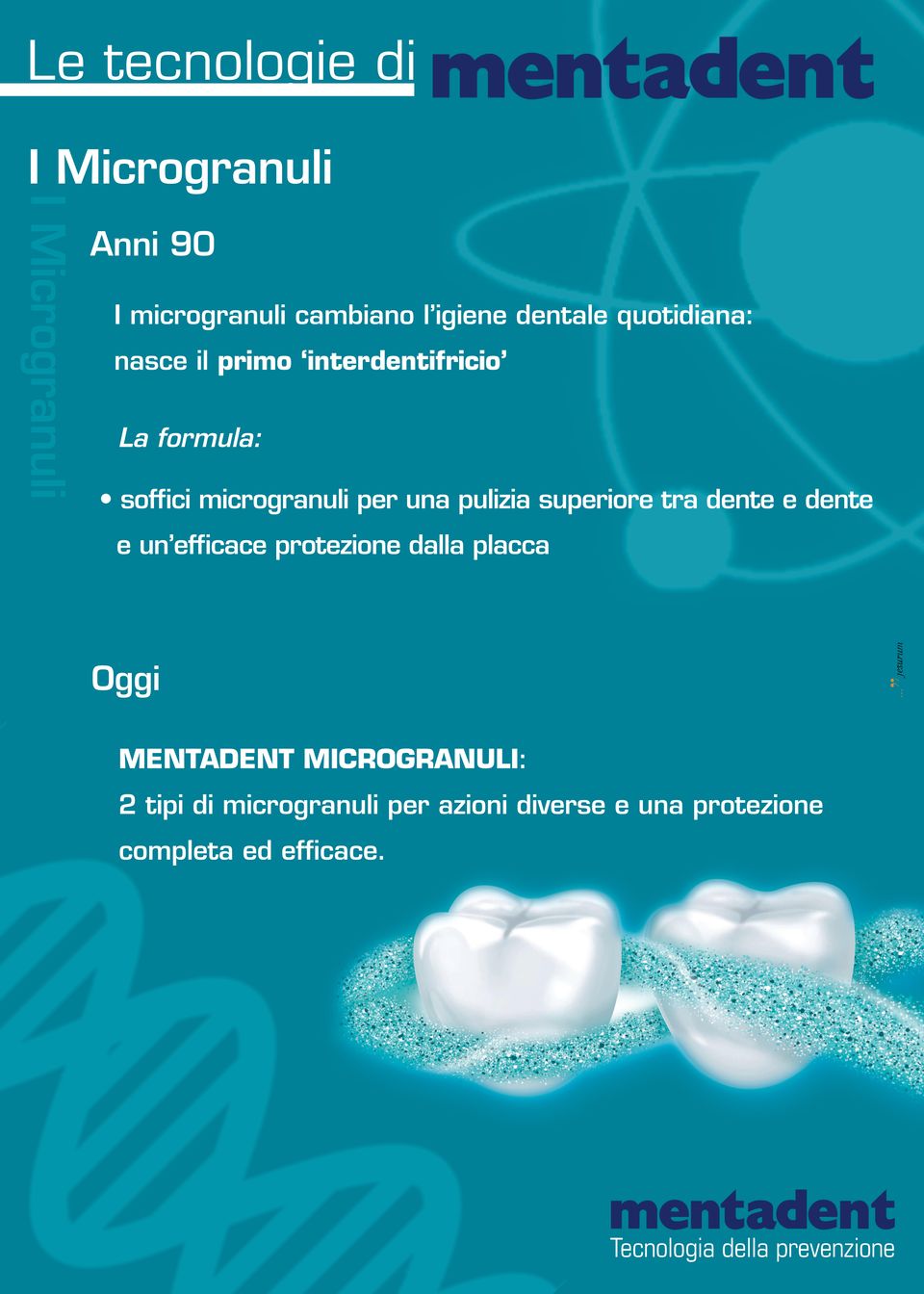 una pulizia superiore tra dente e dente e un efficace protezione dalla placca Oggi