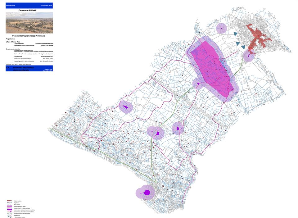 Testimonianze della stratificazione insediativa Area annessa alla