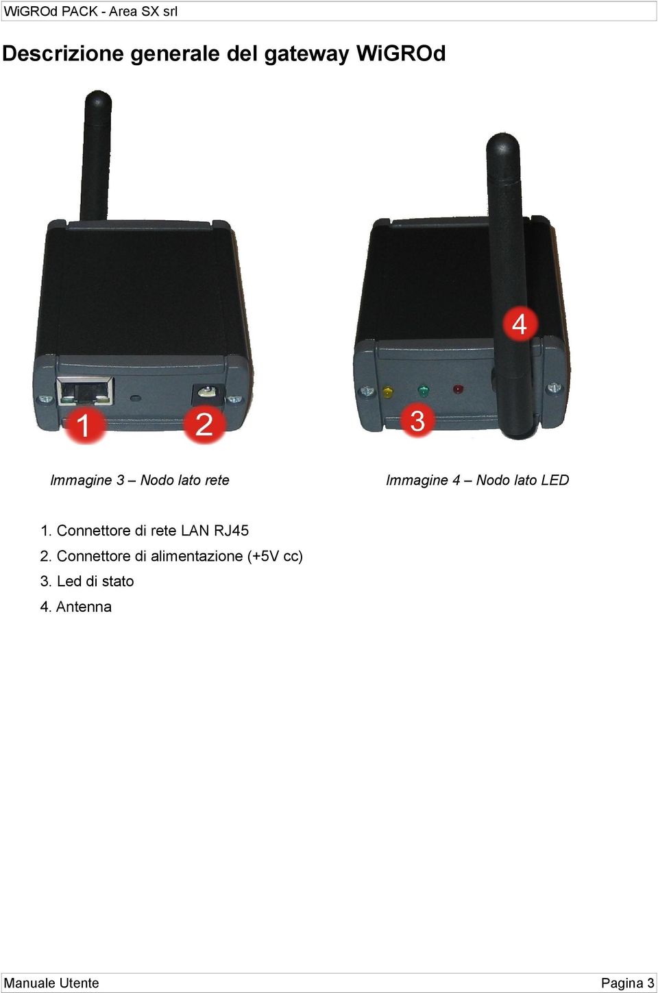 Connettore di rete LAN RJ45 2.