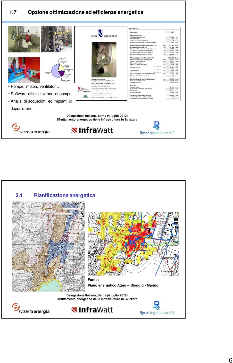 Analisi di acquedotti ed impianti di depurazione 2.