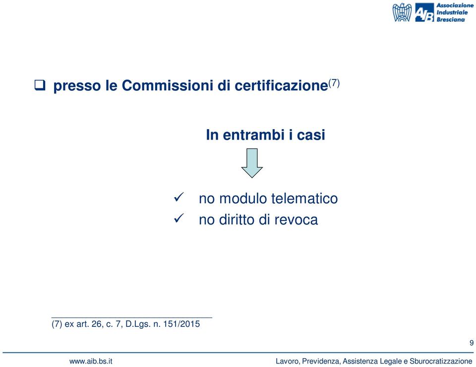 casi no modulo telematico no diritto