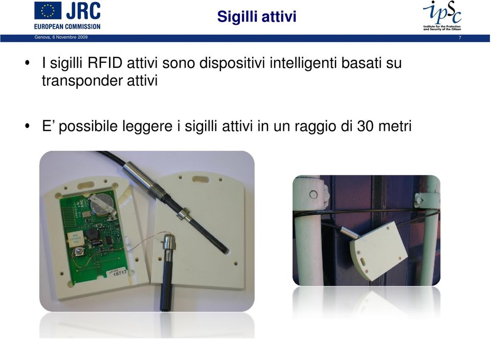 intelligenti basati su transponder attivi E