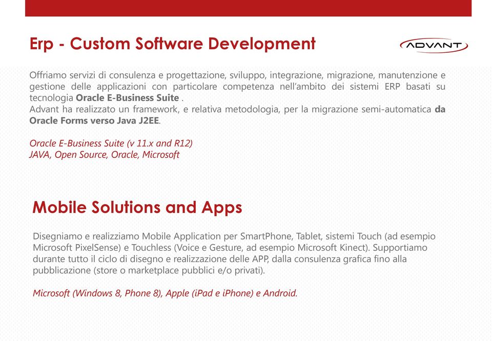 Oracle E-Business Suite (v 11.