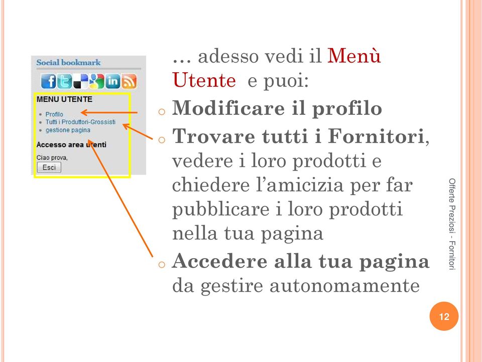 chiedere l amicizia per far pubblicare i loro prodotti